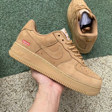 air force 1 supreme wheat